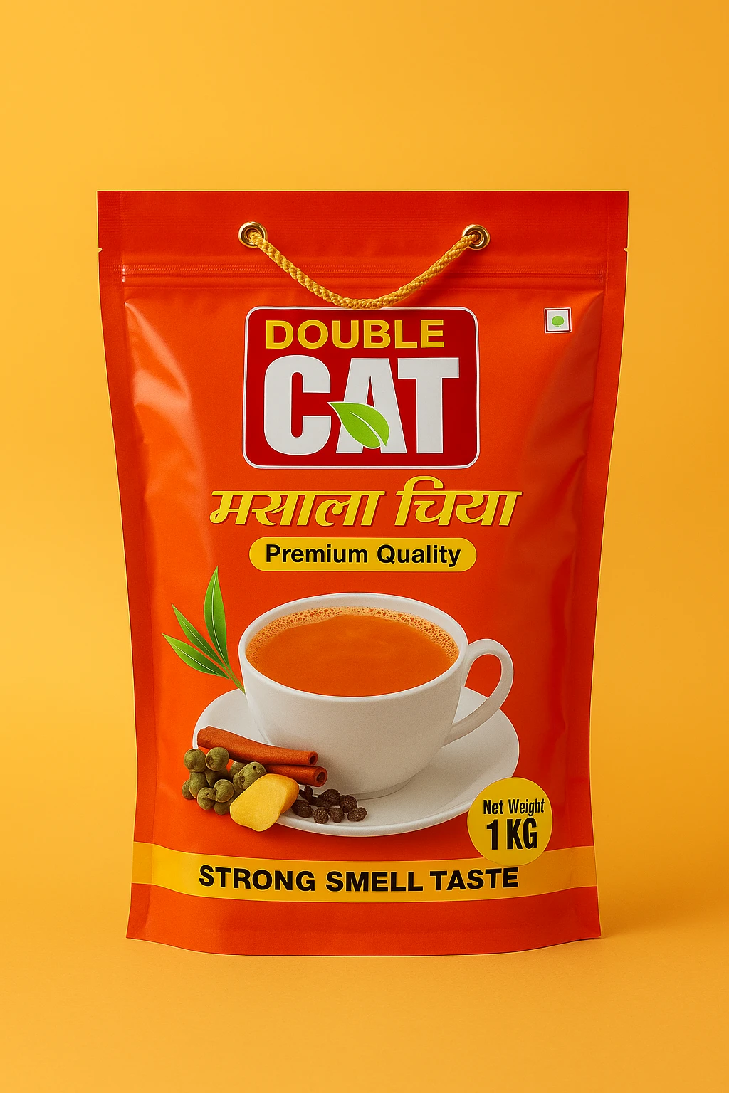 Double CAT Masala Tea 1kg - Ashish Food Packaging